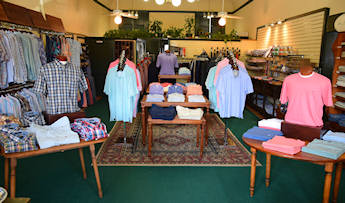 Inside The Post and Rail Men's Shop